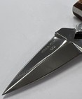 Vintage Kma C k  D2 Fixed Blade Knife Dagger Bootknife W  Custom Leather Sheath