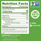 Stevia Zero Calorie Sweetener  Plant Based Sugar Substitute Granulated Powder  S