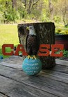 Case Eagle Cast Iron Sign   Plaque Vintage Farm Machine Tractor Advertising