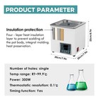 Lab Water Bath Heater 3 0l Digital Thermostat Laboratory Water Bath 110v 300w