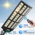 Outdoor Solar Wall Light Led Motion Sensor Super Bright Large Flood Street Lamp