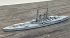 Vintage Navis Neptun 1 1250 Metal Uss Utah Battleship Model Ship