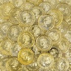 3600 Plastic Gold Coins Pirate Treasure Chest Play Money Birthday Party Favors