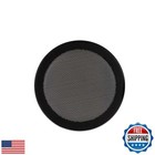 Goldwood Snap On 6 5  Subwoofer Grille Steel Mesh Speaker Black  sgm6 