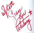 Star Trek Autograph Grace Lee Whitney Signed 3 5x5 Index Card W  Coa Janice Rand
