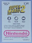 Super Mario Bros 2 Nintendo 1989 No 548 Vintage Trading Card