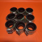 Mainline Ml2sd4000 2  Heavy Duty No Hub Couplings With Clamps And Gaskets 9 Pack