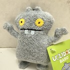 Uglydoll Babo 4 25  Plush Backpack Clip Stuffed Keychain Gray Ugly Doll New Nwt