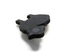 Black Painted Wooden Sheep Pin