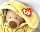 Baby Ty Pluffies Pj Yellow Bear Bunny Removable Pajamas Love To Baby 7  With Tag