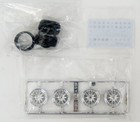 Aoshima 1 24 Model Car Tuned Parts 102 k-break Level Over Deltax 19 wheel   Tire