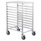 Sauber 10 Full-size Pan Half-height Aluminum Worktop Bun Sheet Pan Bakery Rack