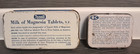 Vintage Rexall Milk Of Magnesia Tablets Bc Aspirin Drug Store Advertising Tins