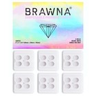 Disposable Pmu Ink Tray With 4 Wells - Small Tattoo Ink Cups - Pmu Supplies
