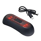 Waterproof Motorcycle Rear Led Helmet Light Usb Rechargeable Light Accessories