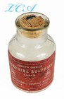 Poison Antique Morphine Cubes Bottle Colorful Label Mallinckrodt Chemical Works
