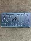 1974 Oregon License Plate - Adt 756 - Very Nice 