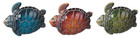 Three Sea Turtle Babies Figurines 2 75 w Ornament Home Decor Nautical Gift