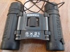 Genuine Vintage  Bushnell 8x21 Compact Binoculars 378ft 1000yds Exterior Ware