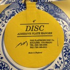 Invisible English Disc Adhesive Large Plate Hanger Set 3-4 Inch Hangers