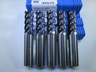 Lot   5 Pcs    Kyocera Sgs 32575 V-carb Carbide 1 2  End Mill  030  Radius Tools