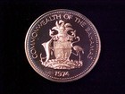 Bahamas 50 Cents Silver Proof 1974 Gem Cameo Blue Marlin Nice
