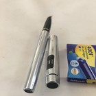 Sheaffer Targa 1000 Full Size Chrome Fp Steel Fine converter 6 Cart B new Usa