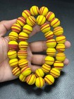 African Antique Rare Old Trade Glass Beads Strand  Beautiful Genuine Glass Beads