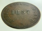 1857 Pei Prince Edward Island Self Government Free Trade Token Aa642