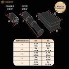 Nautical Mini Telescope Brass Spyglass Scope With Wooden Box Pirate Tool 6 Inch
