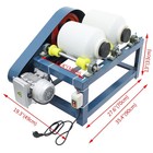 220v Ceramic Ball Mill Grinding Machine Lab Mineral Ceramics Abrasive Machine