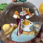 Disney  who Framed Roger Rabbit  Snow Globe Music Box   Clean  Tested   Working 