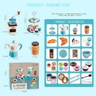 Pretend Tea Party Set For Little Girls 38 Pcs Coffee Maker And Play Food Dessert