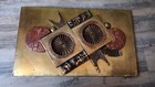 Metal Sculpture Brutalist Retro Wall Hanging Art Sculpture Mid Century Vanders