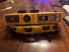 Minolta Weathermatic A 110 Film Yellow Underwater Camera W  Strap Untested