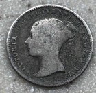 1846 England Silver Groat Fourpence 0 925 Victoria Young Head
