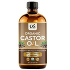 Castor Oil Organic Cold Pressed  Hexane Free Pure  16 Fl Oz   Usda Certified Org