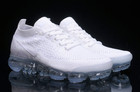 Nike Air Vapormax Flyknit 2 Pure White Air Cushion Shoes Men s Size 7-11