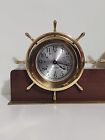 Seth Thomas Ships Bell Brass Helmsman Clock   Barometer E537-011
