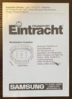 1992-1993 Jay-jay Okocha Signed Rookie Eintracht Promo Card 6x4 Auto Nigeria