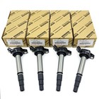 4 Pack Denso 90919-02258 Ignition Coils 673-1310 For Corolla 1 8l
