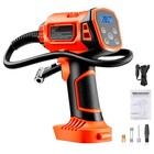 Handheld 160psi Tire Inflator Air Compressor Portable Car Pump W  3 Light Modes