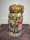     video - Vintage German 7    Eternal Pillar Candle Gunter Kerzen  Hand Carved