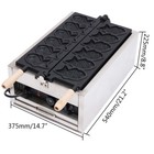 Electric Waffle Maker Machine nonstick Commercial Taiyaki Fish-shaped Mold Baker