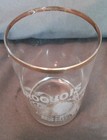 Iroquois Brewing Co Pre-prohibition Drinking Glass Buffalo Ny Etched Headdress