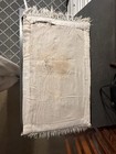 Hand Hooked Floral Rug Black Center 