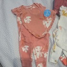 Lot Of 5 Outfits Baby Girl Newborn Clothes Bundle Carters Euc