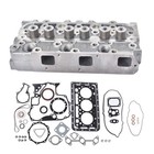 Fit For Kubota D902 Rtv900 Complete Cylinder Head With Valves   Full Gasket Kit