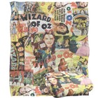 The Wizard Of Oz All Over Character Print 2 Silky Touch Super Soft Throw Blanket