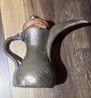 Rare Vintage Antique Brass Middle Eastern Handmade Dallah Coffee Tea Pot Arabic